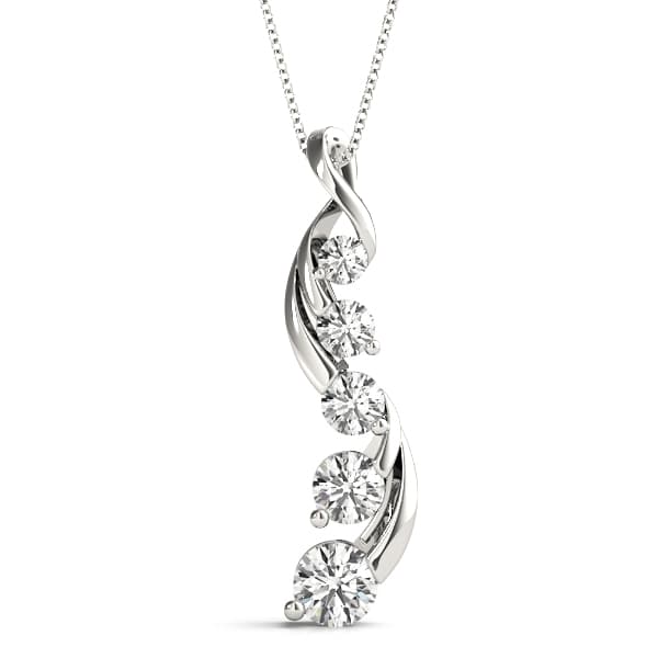 Journey Drop Pendant — 3 CT — View 1