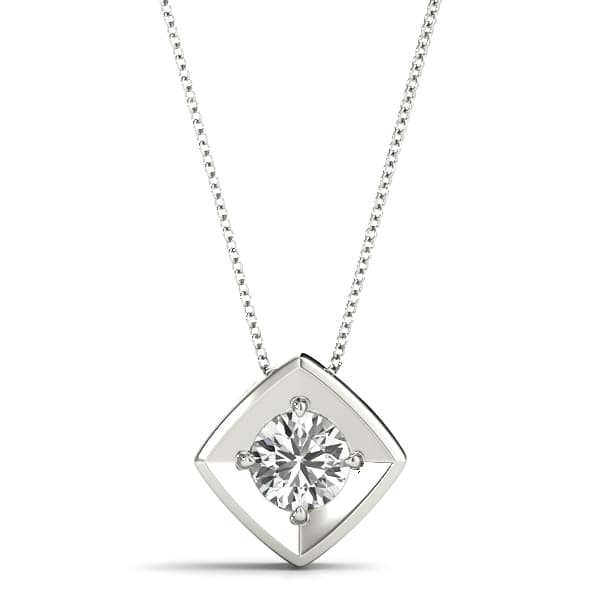 Solitaire Pendant — 1/4 CT — View 1