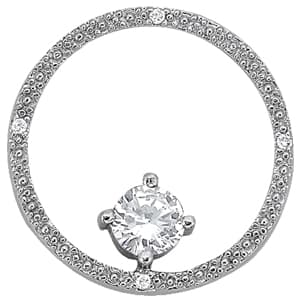 Pendants Fashion — White Gold