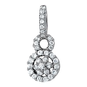 Pendants Cluster — White Gold