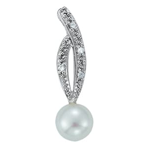 Pendants Color Pearl — White Gold