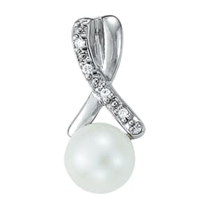 Pendants Color Pearl — White Gold