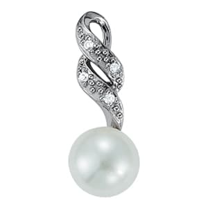 Pendants Color Pearl — White Gold