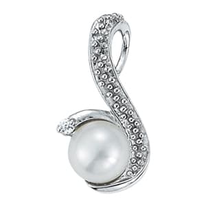 Pendants Color Pearl — White Gold