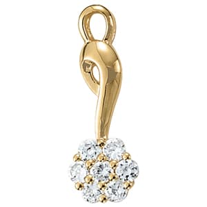 Pendants Cluster — White Gold