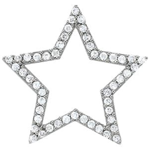 Pendants Fashion — White Gold