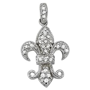 Pendants Novelty — White Gold