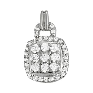 Pendants Cluster — White Gold