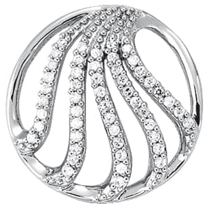 Pendants Fashion — White Gold