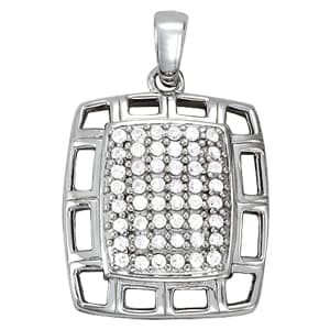 Pendants Cluster — White Gold