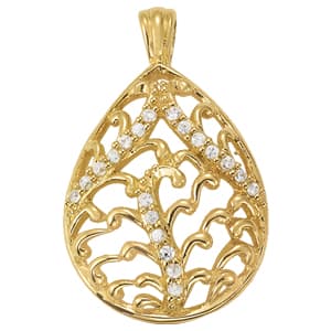 Pendants Fashion — White Gold