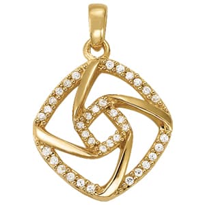 Pendants Fashion — White Gold