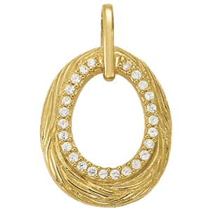 Pendants Fashion — White Gold