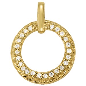 Pendants Fashion — White Gold