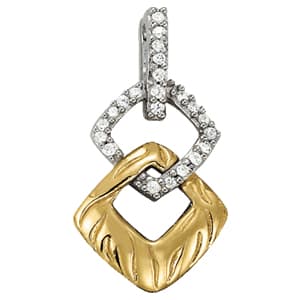 Pendants Fashion — White Gold