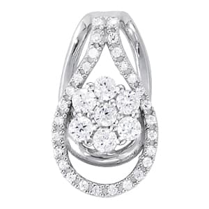 Pendants Cluster — White Gold
