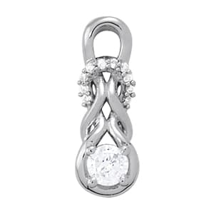 Pendants Love Knot — White Gold