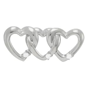 Pendants Neck Centers & Slides — White Gold