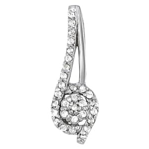 *brkdwn*pendants Cluster — White Gold