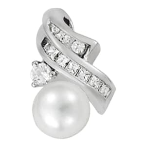 Pendants Color Pearl — White Gold