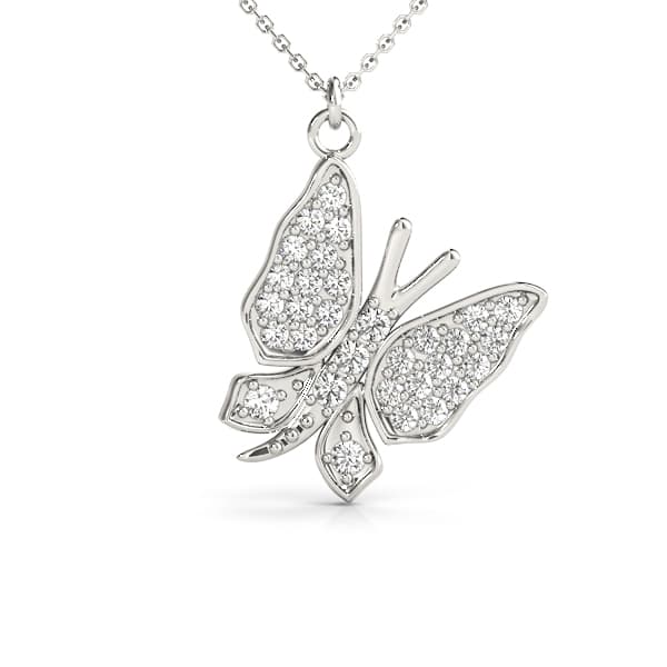 Butterfly Petite Fashion Pendant — View 1