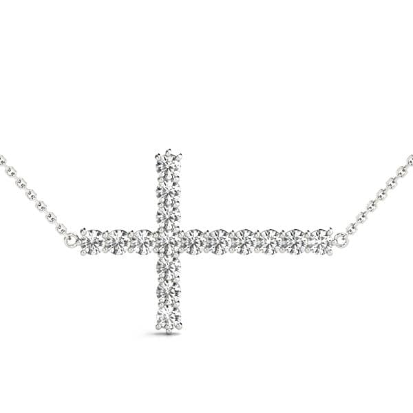 Sideways Crosses — 1/2 CT — View 1