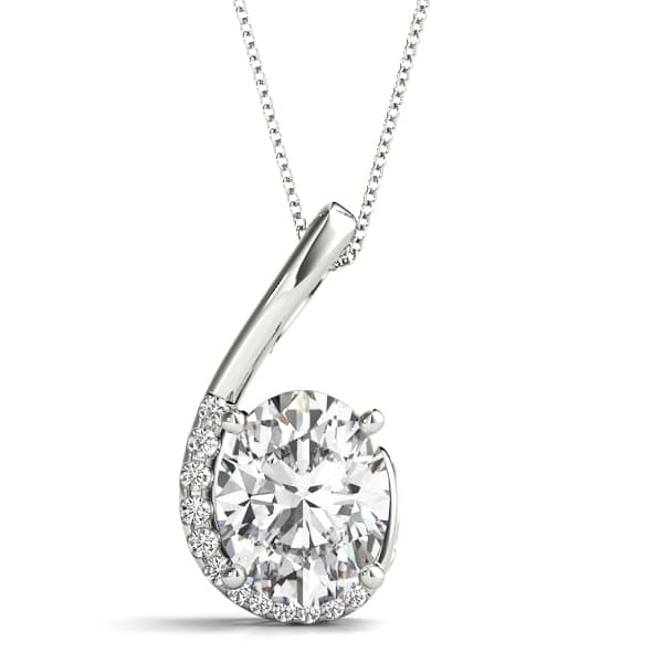 Oval Fashion Pendant — View 1