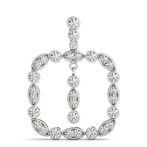 Fashion Pendant — White Gold