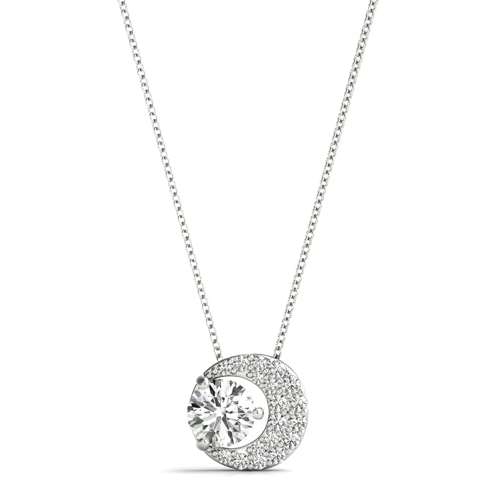 Crescent Moon Fashion Pendant — 5 MM — View 1