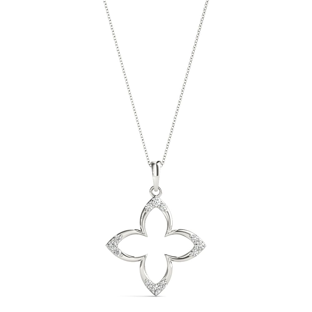 Star Shape Fashion Pendant — 1/5 CT — View 1