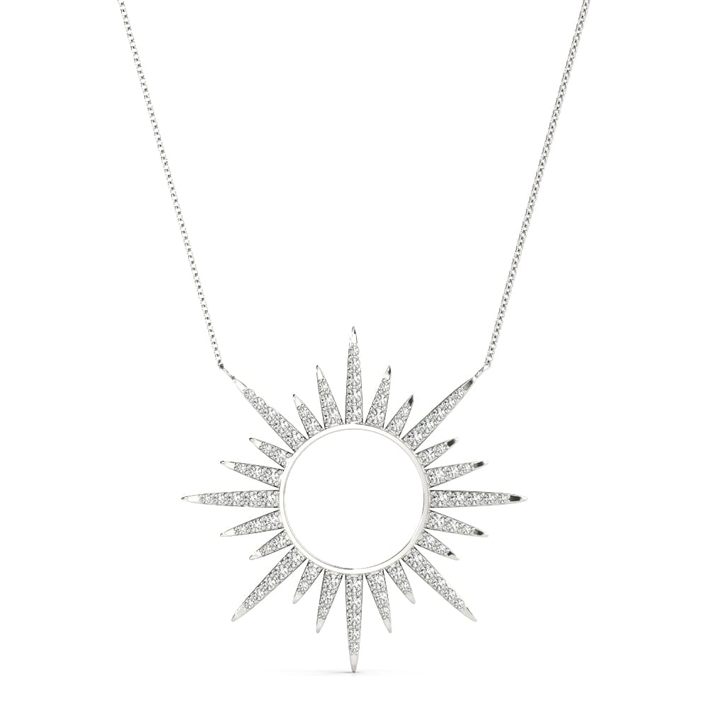 Sun Shaped Circle Fashion Pendants — View 1