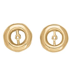 Earrings Jackets — White Gold