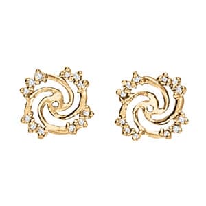 Earrings Jackets — White Gold