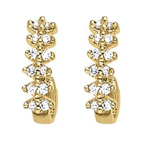 Earrings Hoop Earrings J-hoops — View 1