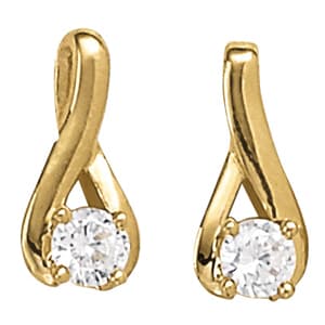 Solitaire — .33 CT,RIGHT — White Gold