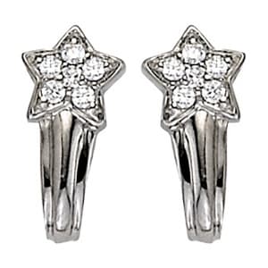 Earrings Hoop Earrings J-hoops — View 1