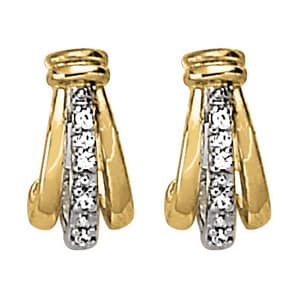 Earrings Hoop Earrings J-hoops — View 1