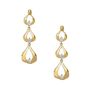 Earrings Fashion — White Gold