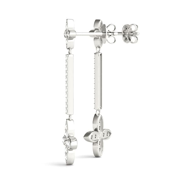 Vol 4 * Bkdn * (0.19 ct. tw.), Angle view in white gold or platinum