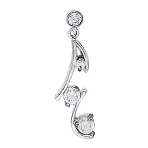 7/8 ctw Fash Earrings — LEFT — View 1