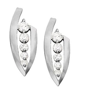 Earrings Journey — 1/8 CT — View 1