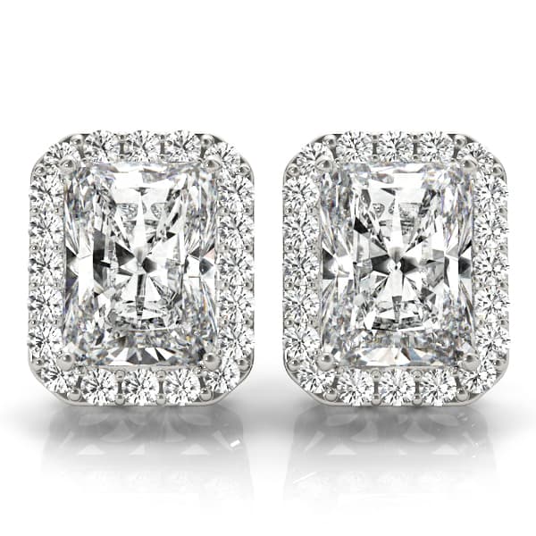 Radiant Halo Studs — 5X4 MM — View 1