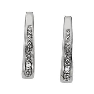 Earrings Hoop Earrings J-hoops — View 1