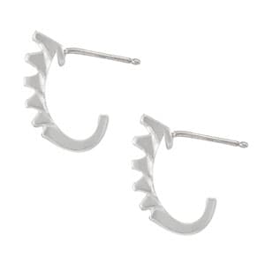 Earrings Hoop Earrings J-hoops — View 1