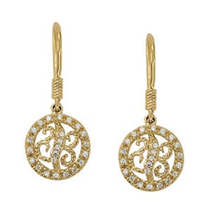 Earrings Fashion — White Gold