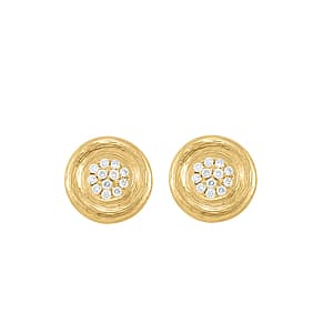 Earrings Cluster — White Gold