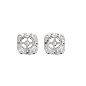 Earrings Jackets — White Gold
