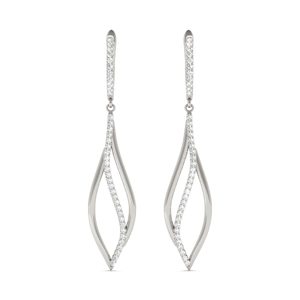 Fashion Drop Earrings — LEFT — View 1