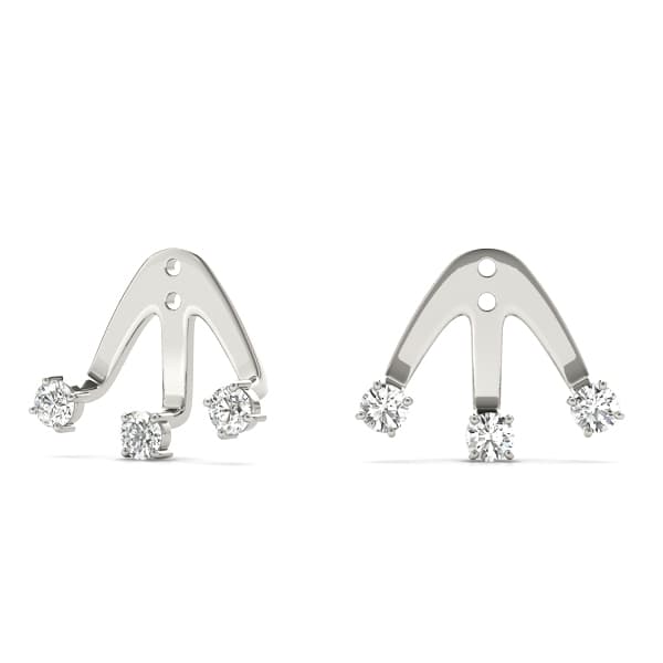 3 Stone Jackets — .10 CT — View 1