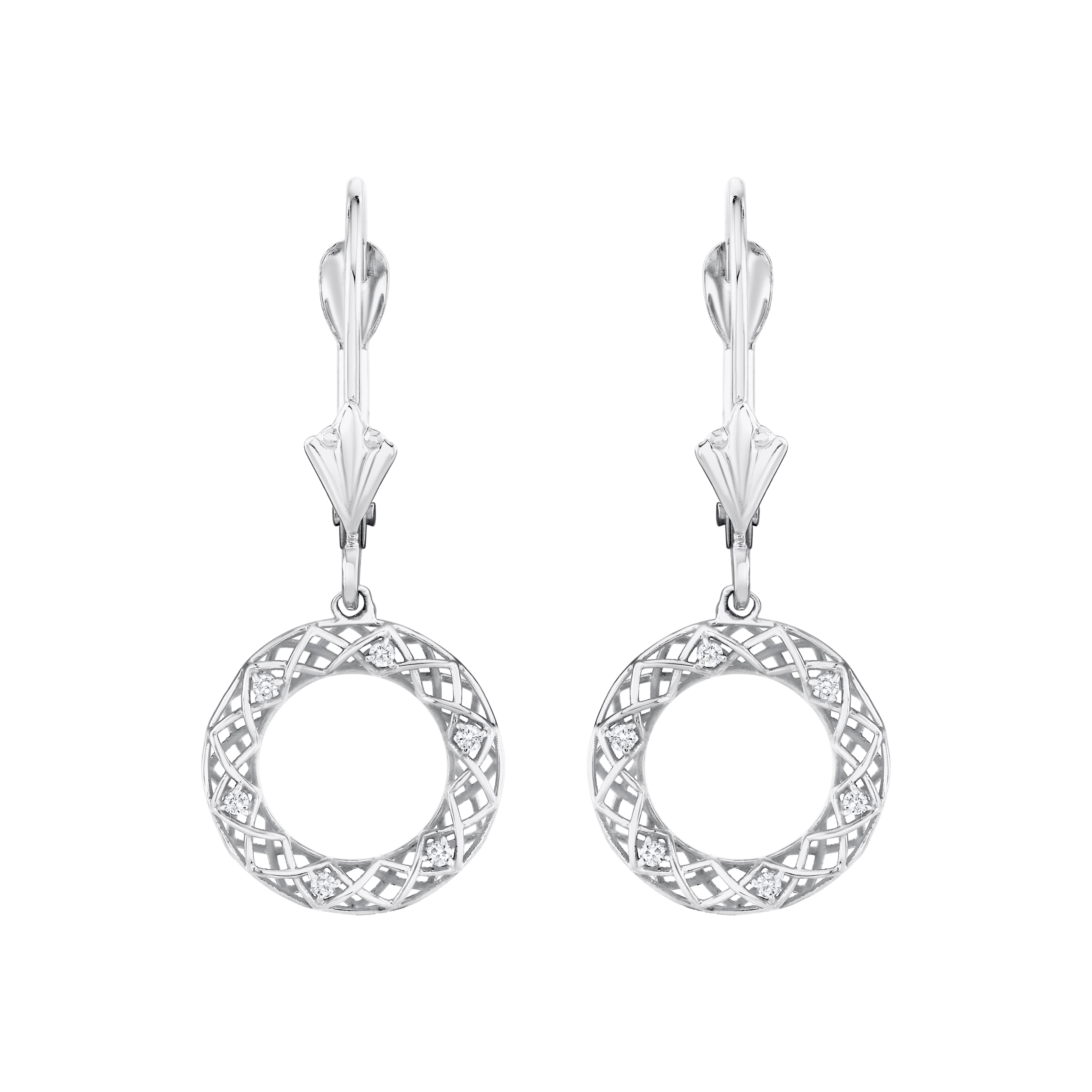 Light Weight With Lever Back Earrings — View 1